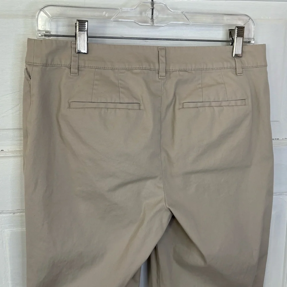 Talbots Beige Perfect Crop Pant